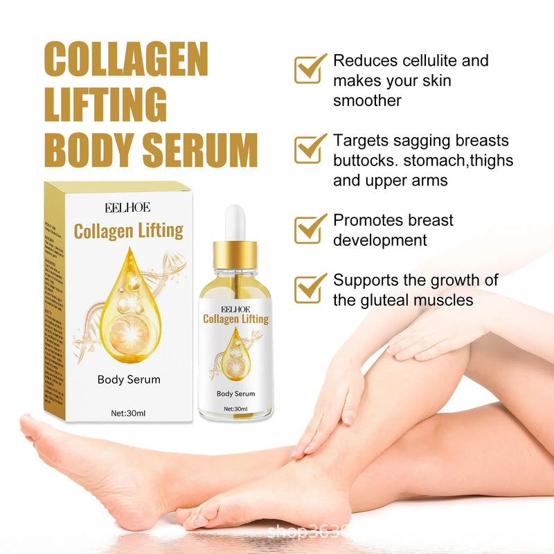 Firming Body Serum Remove Cellulite Anti Sagging Weight Loss Thin Reduce Fat Belly Lift Tighten Massage Shaping Slimming Essence